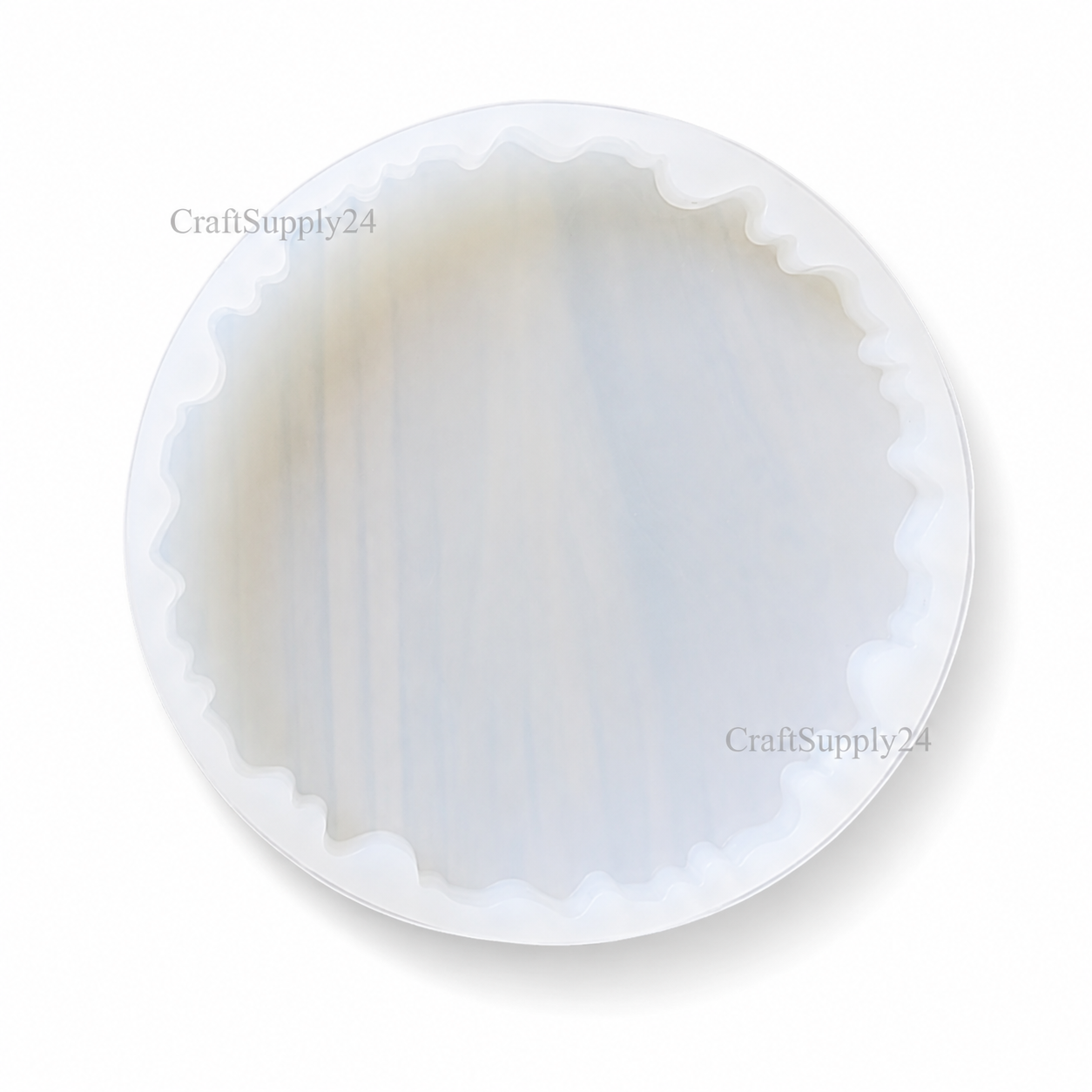 3" Agate Round Silicon Mould