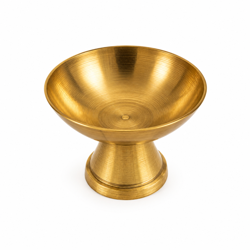 Brass Diya with stand