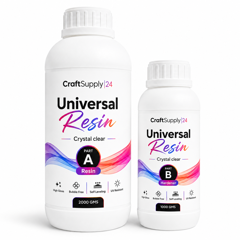 2:1 Universal Crystal Clear Resin - 3 kg (RK040)