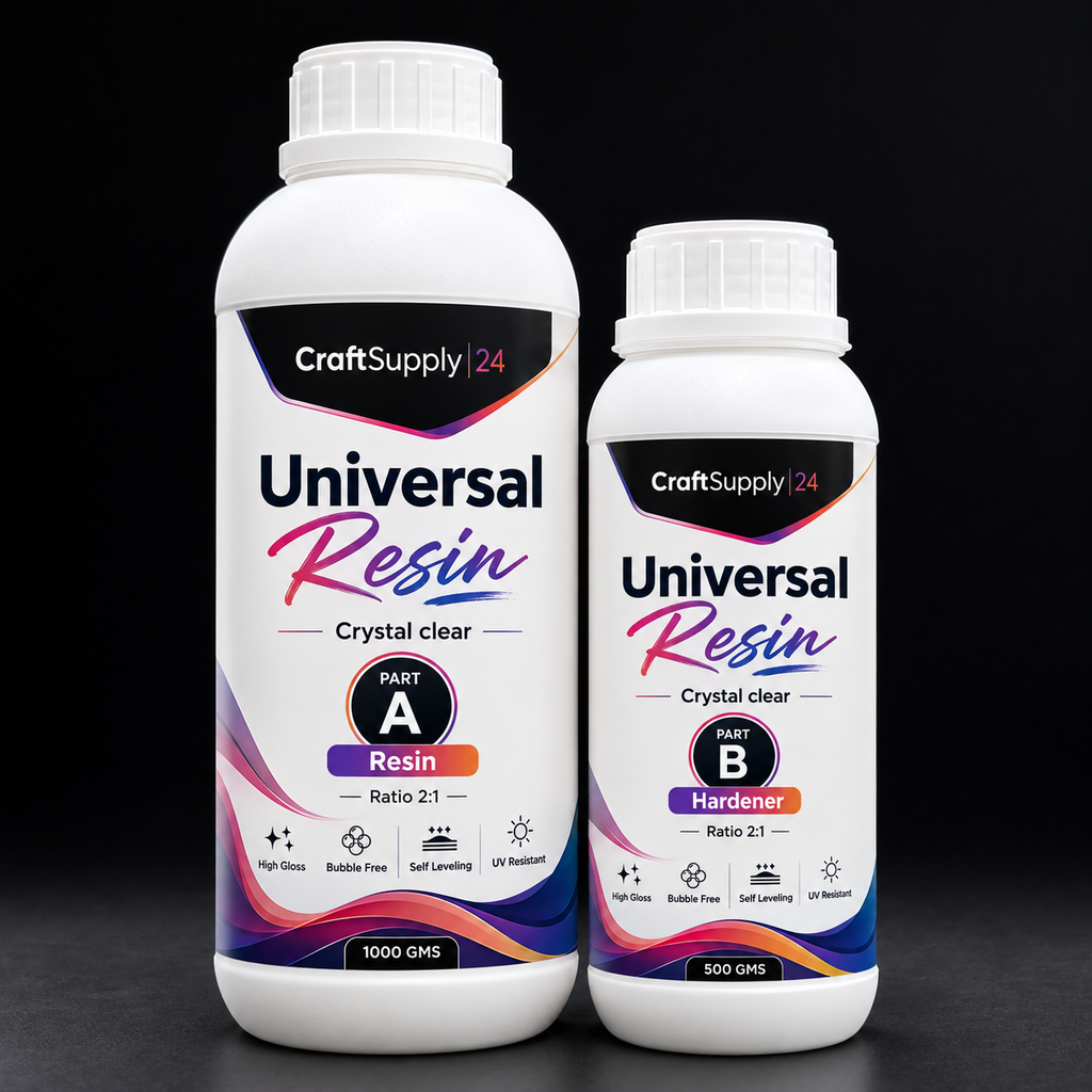 2:1 Universal Crystal Clear Resin - 1.5 kg (RK041)