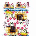 Pichwai Elephant UV DTF Sticker Sheet A6 Type A