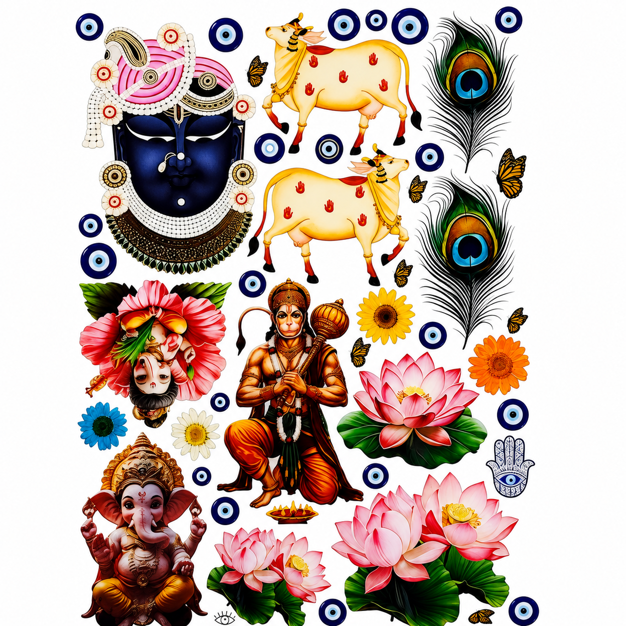 Mix UV DTF Sticker Sheet A6 Type B