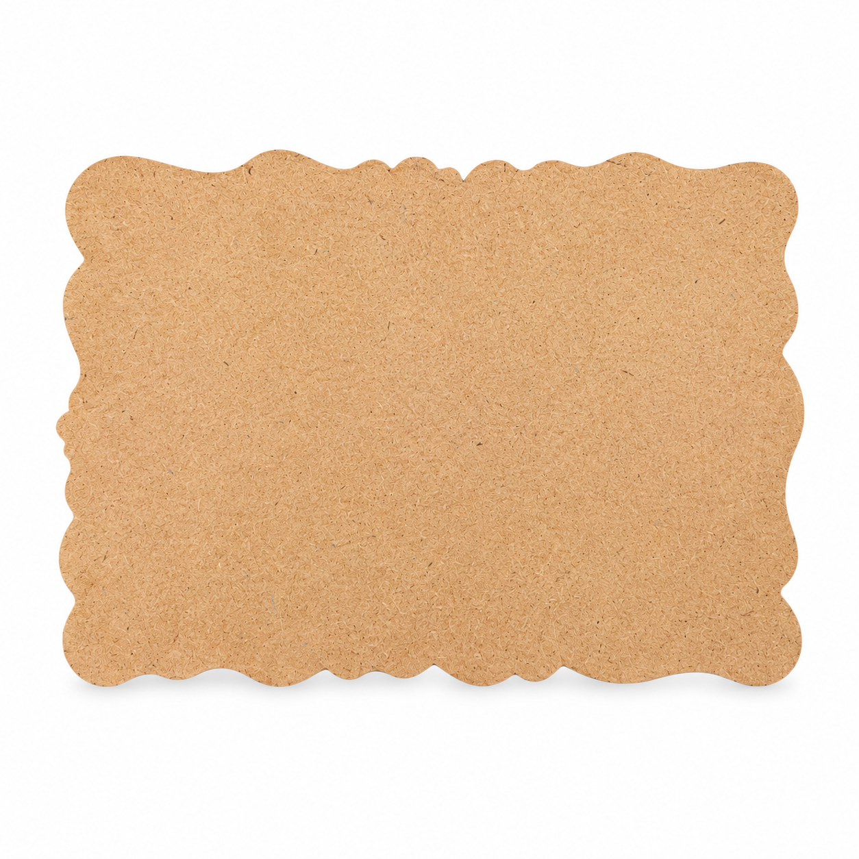 Rectangle MDF Uneven - 7mm  12 x 16 Inch