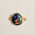 Blue Butterfly Enamel Rakhi Charm(CK027) - 1 Pcs