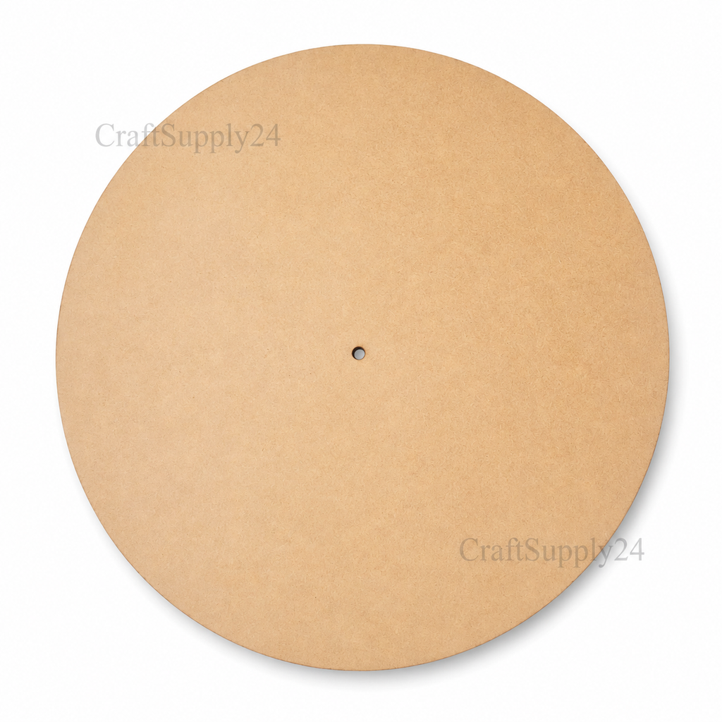 MDF Clock Base Wooden round 4mm (6 inch to 14 inch)