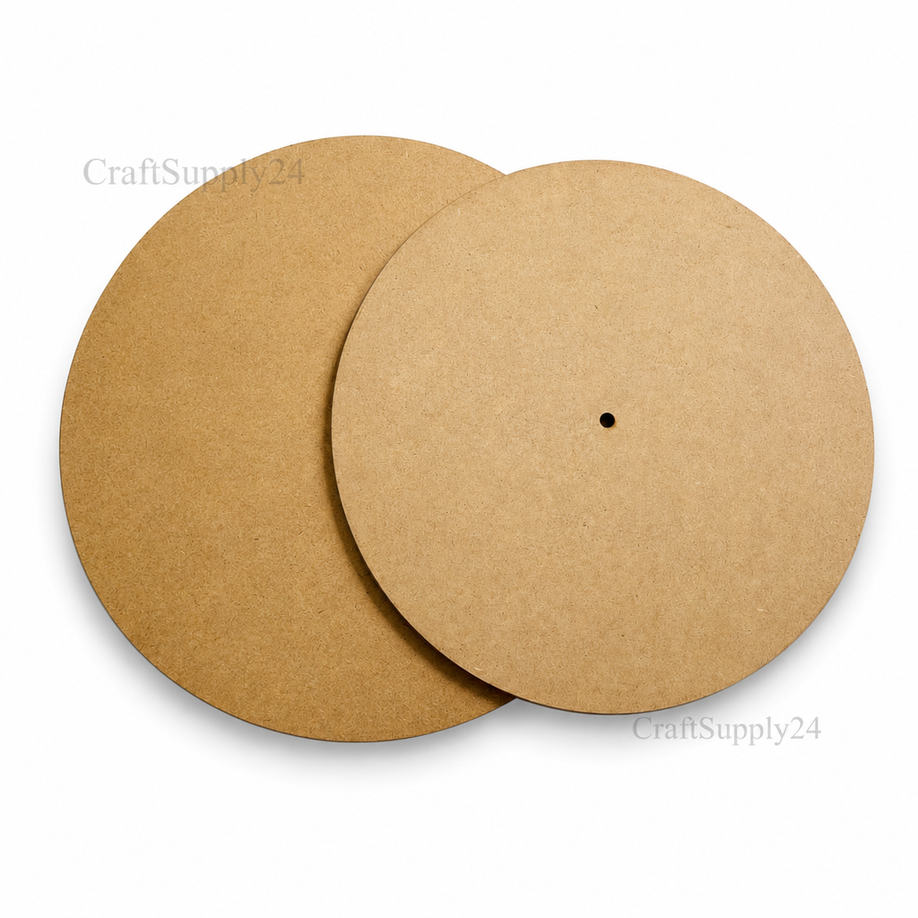 MDF Clock Base Wooden round 4mm (6 inch to 14 inch)
